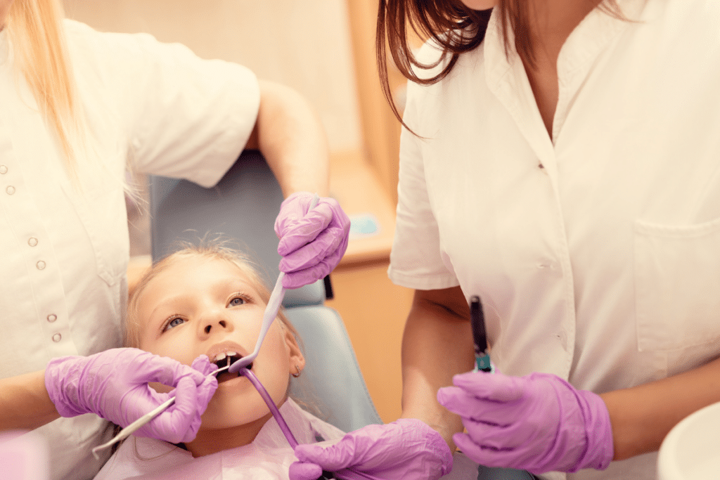 Babys First Dental Visit in Holly Springs and Wendell NC